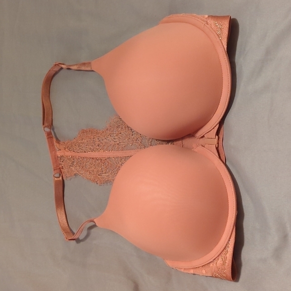 Victoria's Secret Sexy T-shirt Push-Up Full Coverage Size 32DD Bra Front Closure - Picture 1 of 14